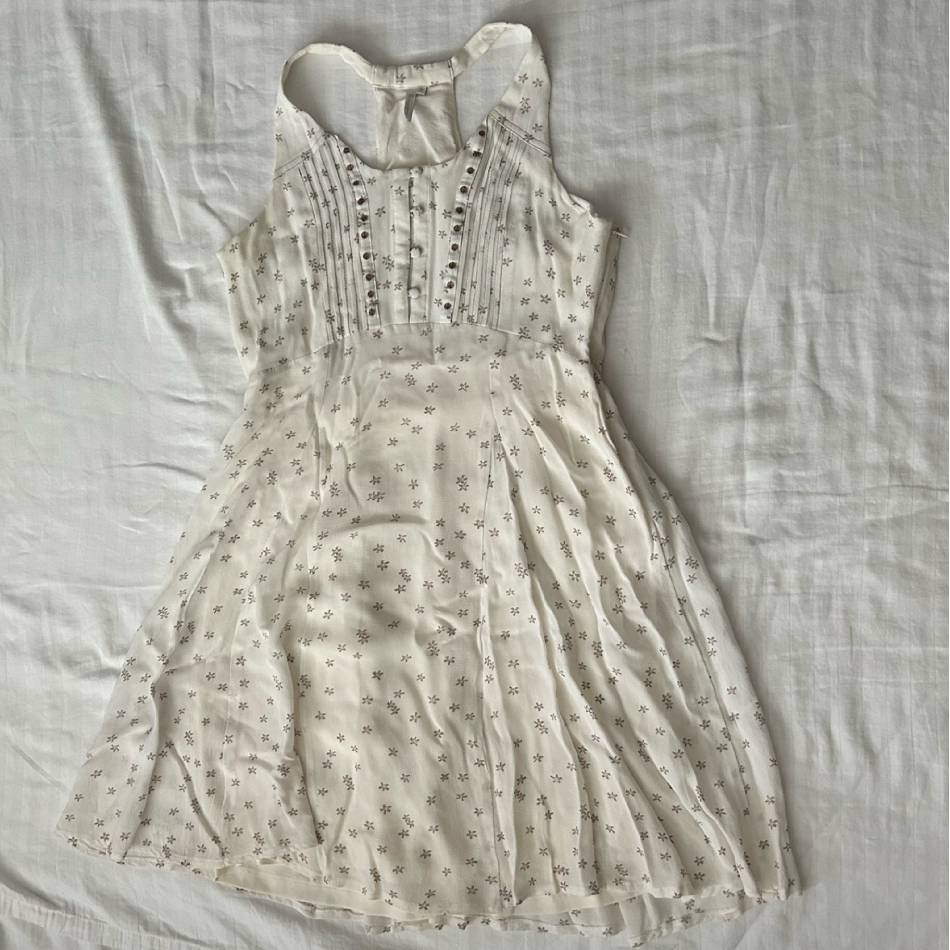 Set Compagnie Floral White Dress Size 38
